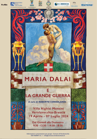 Manifesto Mostra evento Maria Dalai e la Grande Guerra